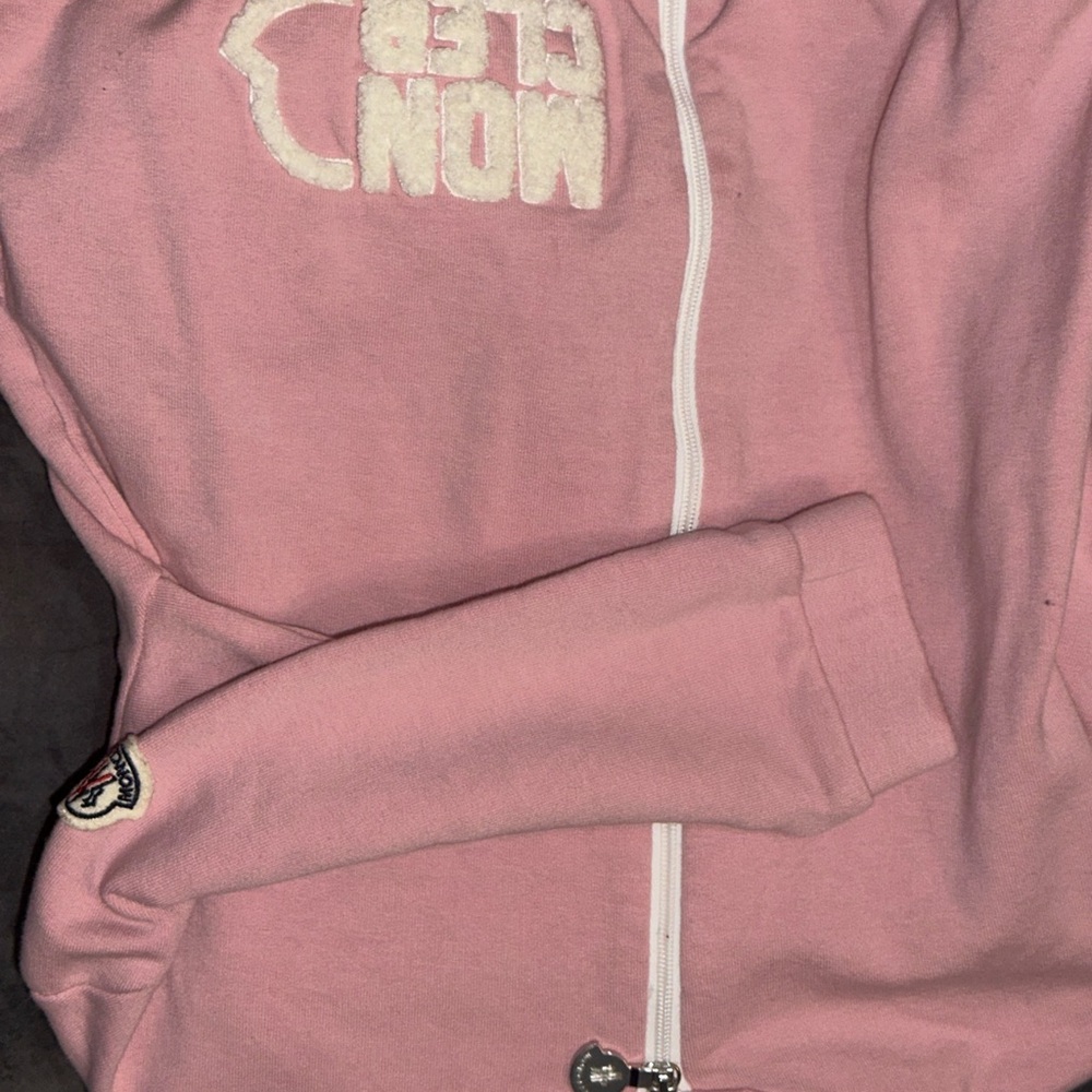 Moncler Light Pink Track Jacket